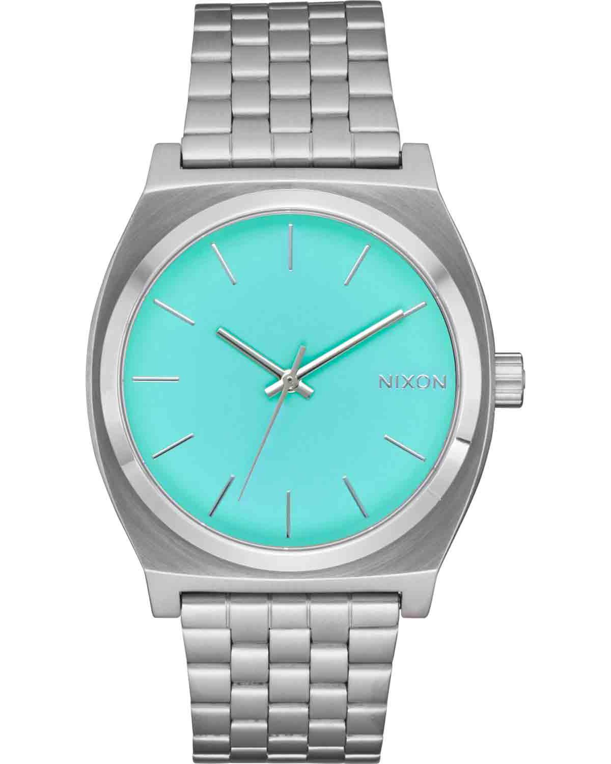 NIXON Time Teller - A045-2084-00 Silver case with Stainless Steel Bracelet φωτογραφία