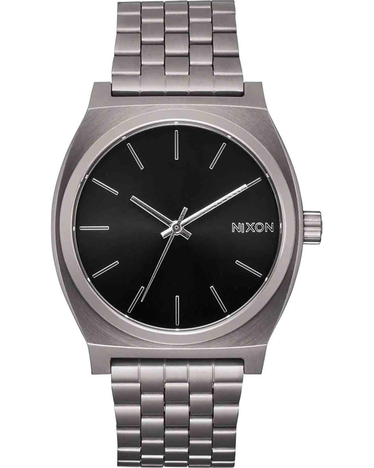 Nixon NIXON Time Teller - A045-5084-00, Grey case with Stainless Steel Bracelet