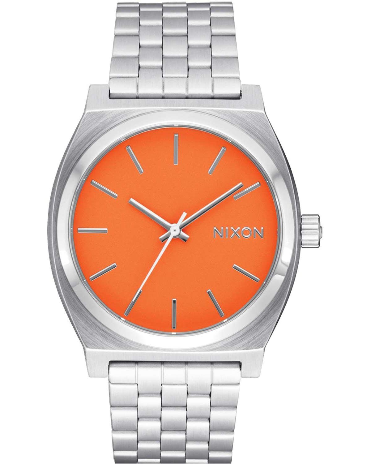 Nixon NIXON Time Teller - A045-5212-00 Silver case with Stainless Steel Bracelet