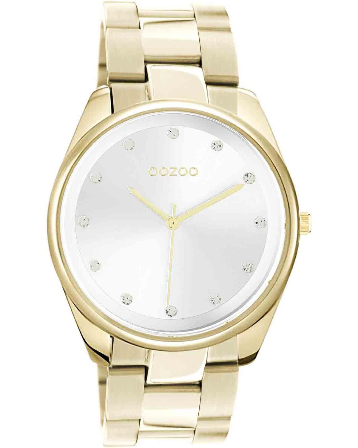 Oozoo OOZOO Timepieces - C10962, Gold case with Stainless Steel Bracelet