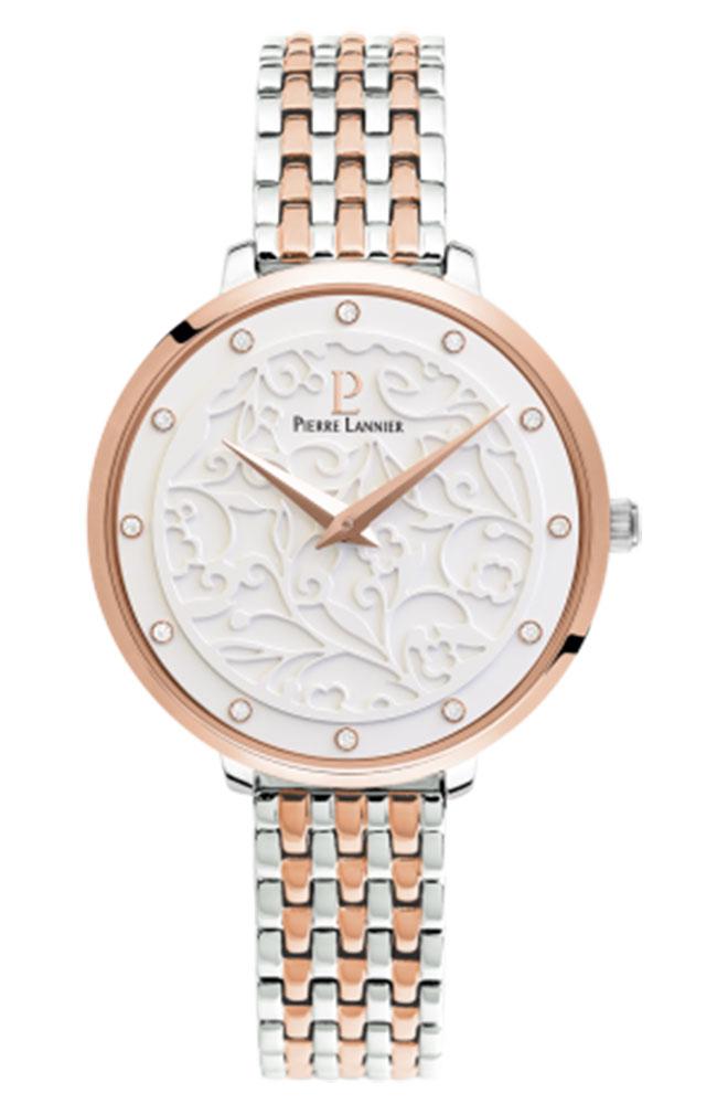 Pierre Lannier PIERRE LANNIER Eolia Crystals - 053J701 Silver case with Stainless Steel Bracelet