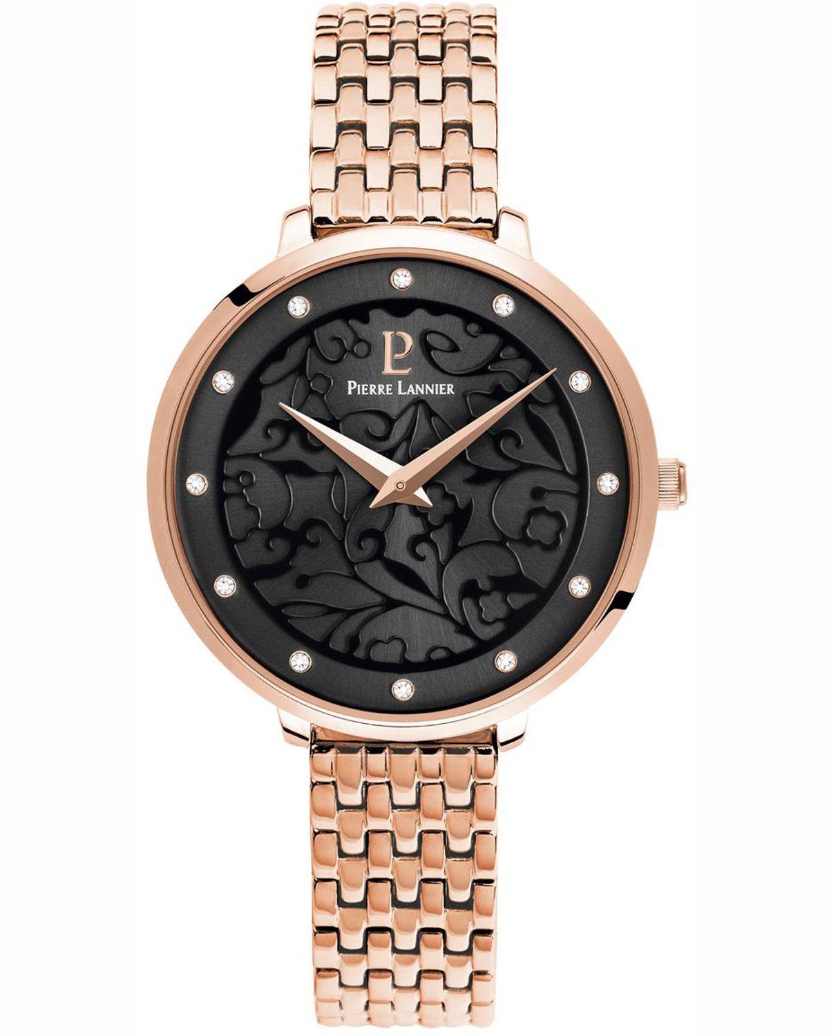  PIERRE LANNIER Eolia Crystals - 053J938 Rose Gold case with Stainless Steel Bracelet 2025