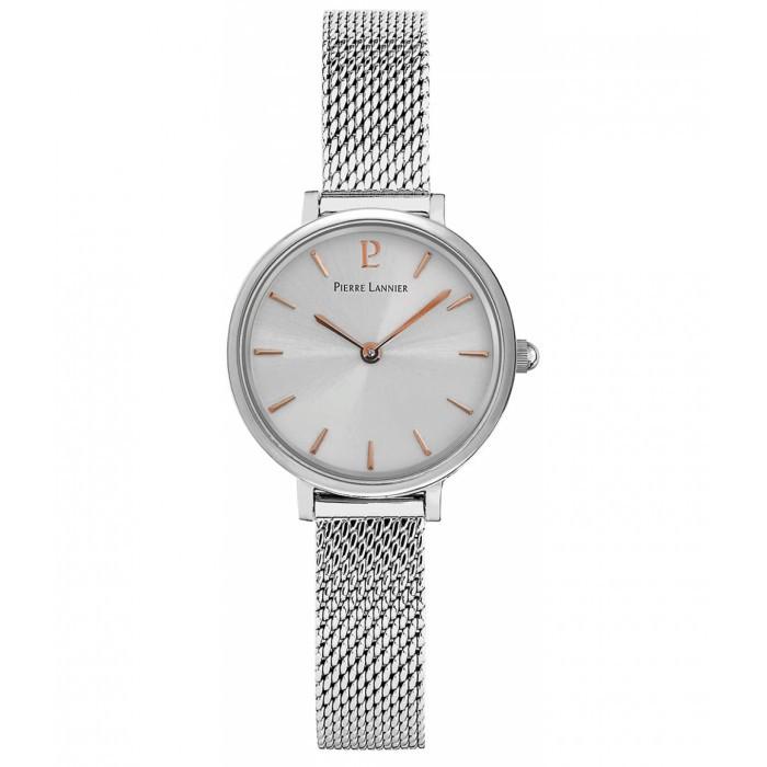 Pierre Lannier PIERRE LANNIER Nova - 013N628 Silver case with Stainless Steel Bracelet