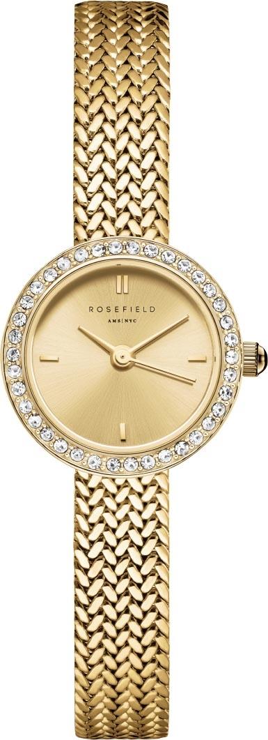  ROSEFIELD Mini Small Edit - MCGMG-M03 Gold case with Stainless Steel Bracelet 2025