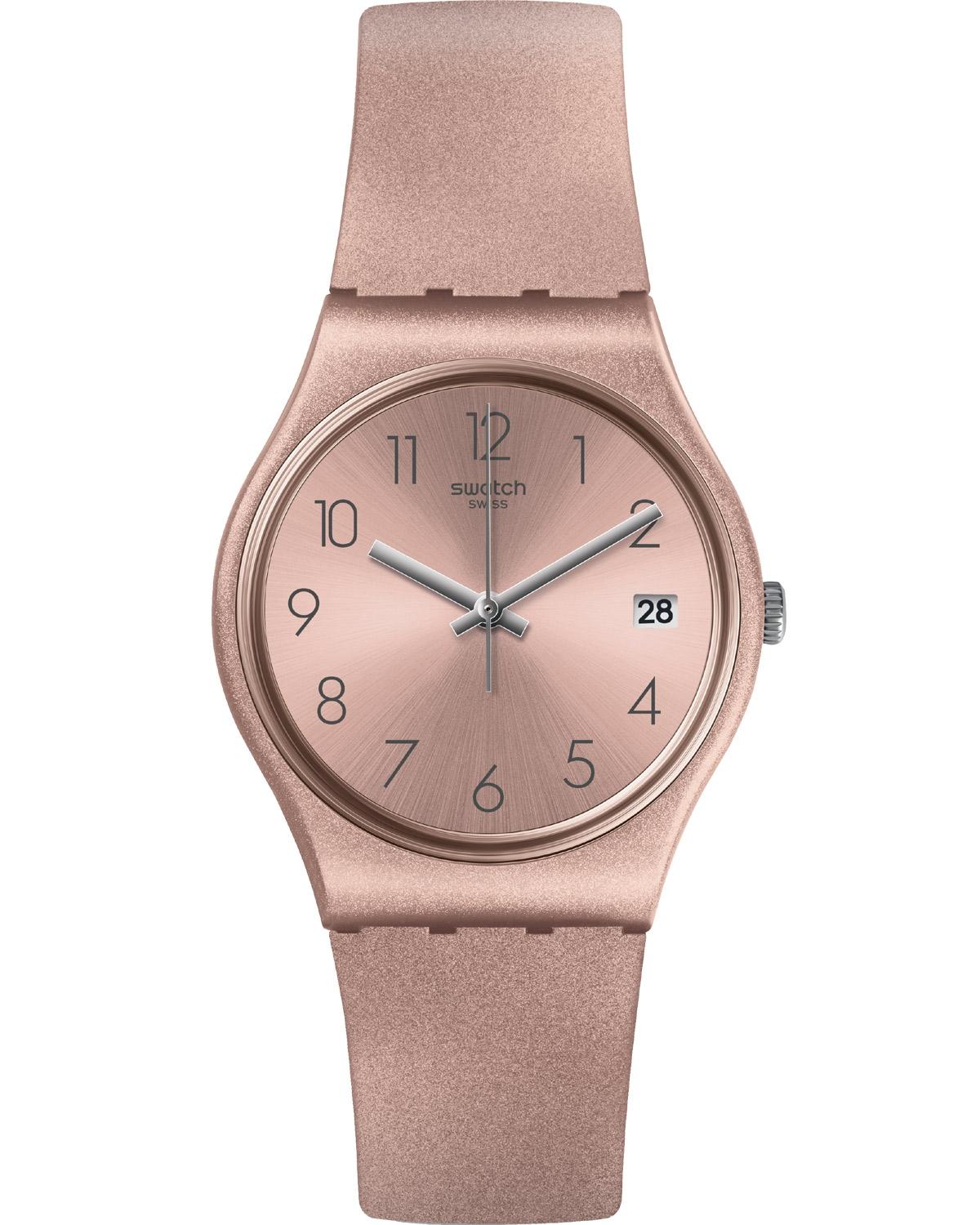 Swatch SWATCH Pinkbaya - GP403, Rose Gold case with Pink Rubber Strap