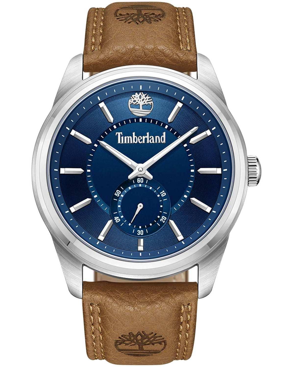 Timberland TIMBERLAND NORTHBRIDGE - TDWGA0029702, Silver case with Brown Leather Strap