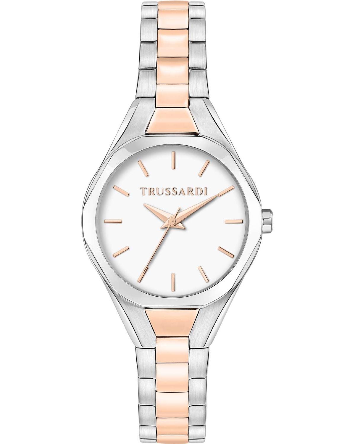 TRUSSARDI Metropolitan - R2453157509, Silver case with Stainless Steel Bracelet φωτογραφία