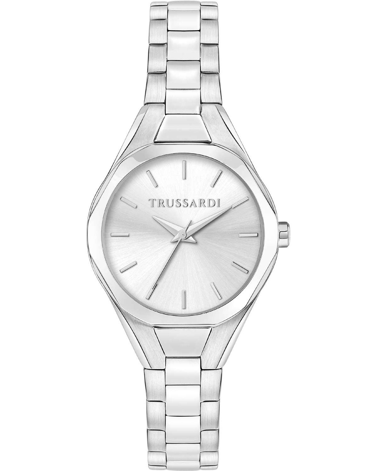 TRUSSARDI Metropolitan - R2453157510, Silver case with Stainless Steel Bracelet φωτογραφία