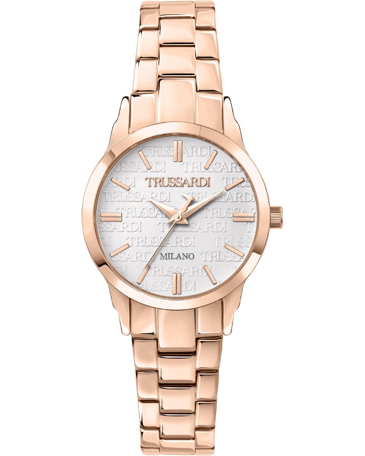 Trussardi TRUSSARDI T-Bent - R2453141506, Rose Gold case with Stainless Steel Bracelet