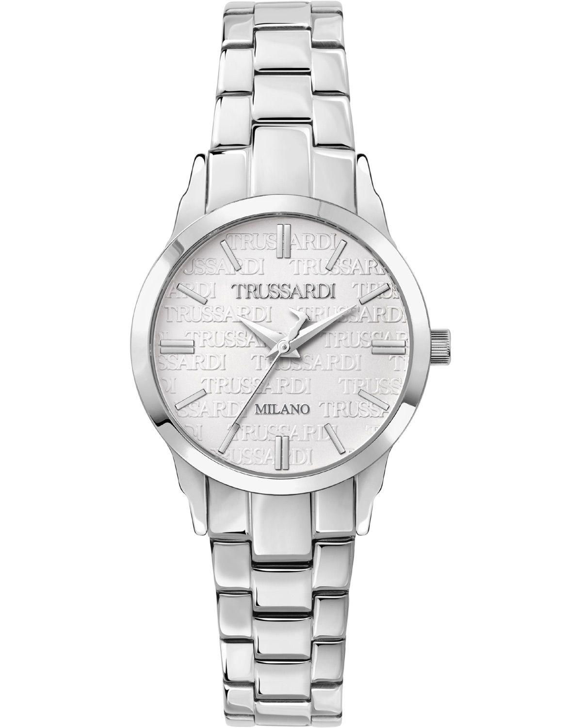  TRUSSARDI T-Bent - R2453141509, Silver case with Stainless Steel Bracelet 2025