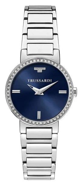  TRUSSARDI T- Bridge Crystals - R2453171502, Silver case with Stainless Steel Bracelet 2025