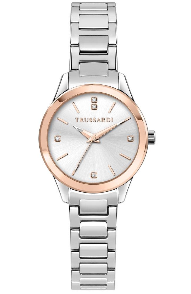  TRUSSARDI T-Sky Crystals - R2453151519, Silver case with Stainless Steel Bracelet 2025