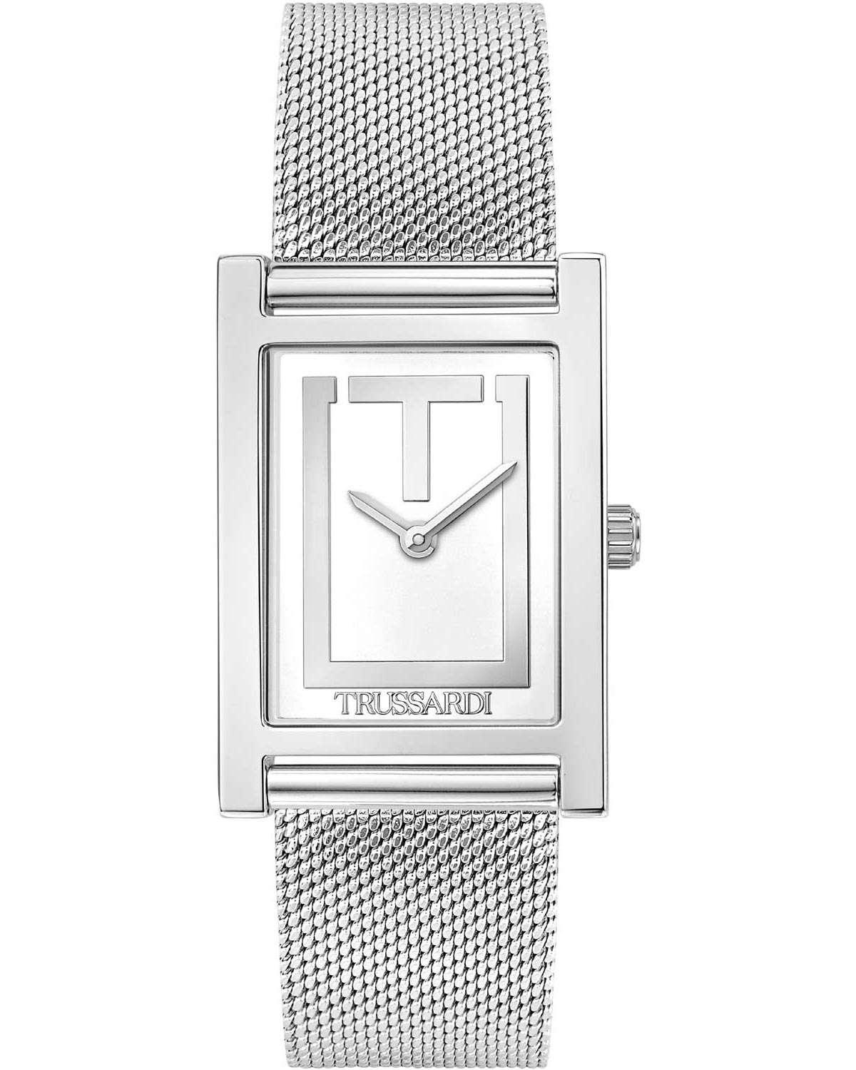  TRUSSARDI T-Strict - R2453155004, Silver case with Stainless Steel Bracelet 2025