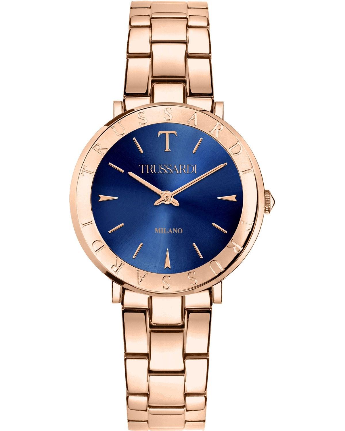  TRUSSARDI T-Vision - R2453115505, Rose Gold case with Stainless Steel Bracelet 2025