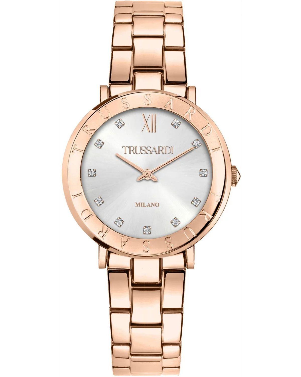 Trussardi TRUSSARDI T-Vision - R2453115509, Rose Gold case with Stainless Steel Bracelet