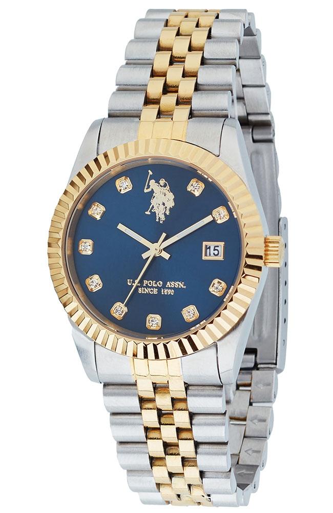  U.S. POLO Audrey Crystals - USP8356BL, Silver case with Stainless Steel Bracelet 2025