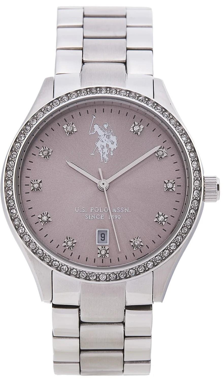  U.S. POLO Colette Crystals - USP8315ST, Silver case with Stainless Steel Bracelet 2025