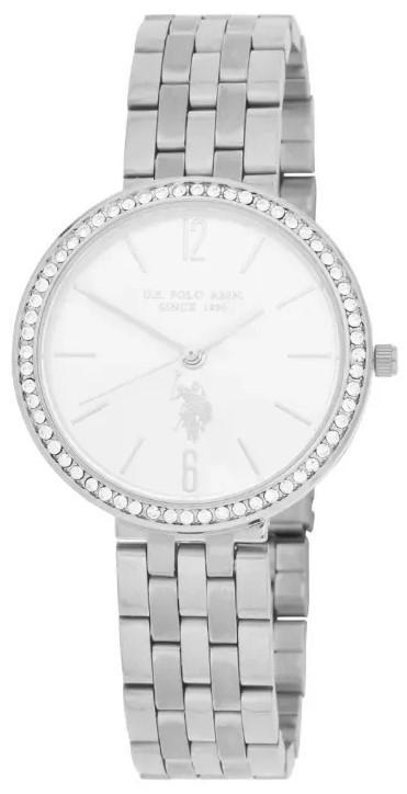  U.S. POLO Ladie's Crystals - USP8274ST, Silver case with Stainless Steel Bracelet 2025