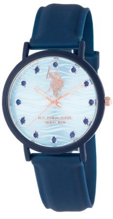  U.S. POLO Lucy Crystal - USP8266LB, Blue case with Blue Rubber Strap 2025