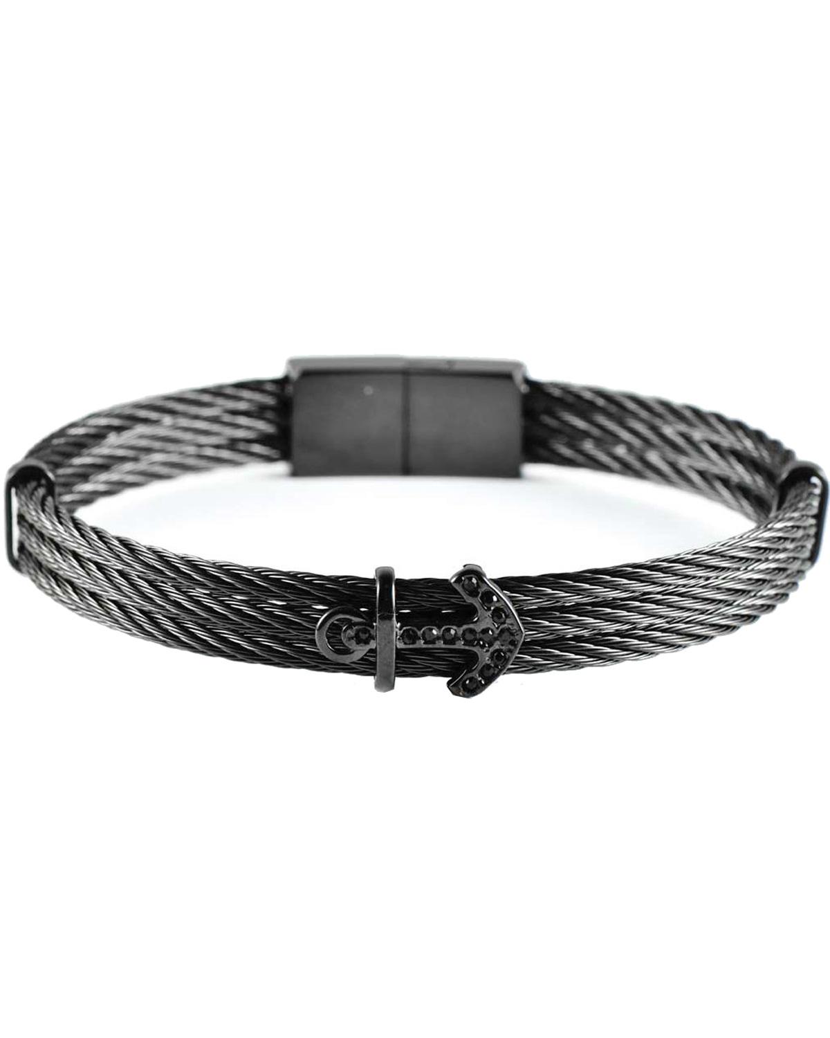 U.S. Polo Jewellery U.S. POLO Βραχιόλι από Ανοξείδωτο ατσάλι Black JW9224BR