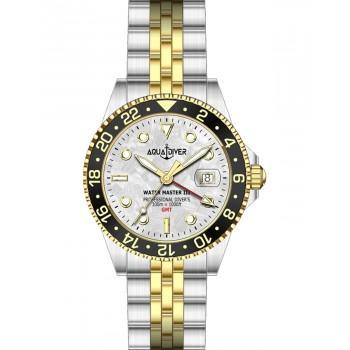 AQUADIVER Water Master III - SS23156G25, Silver case with Stainless Steel Bracelet