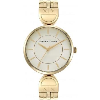 ARMANI EXCHANGE Brooke - AX5385,  Gold case with Stainless Steel Bracelet