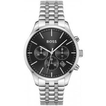 BOSS Avery Chronograph - 1514157,  Silver case with Stainless Steel Bracelet