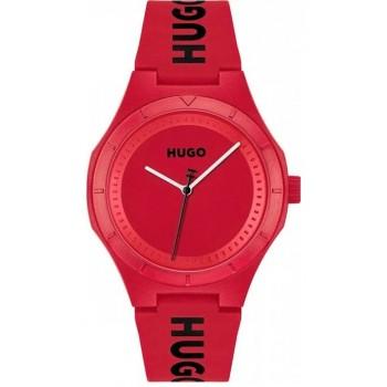BOSS Lit For Him - 1530346,  Red case with Red Rubber Strap