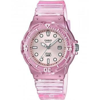 CASIO Collection - LRW-200HS-4EVEF,  Pink case with Pink Rubber Strap 