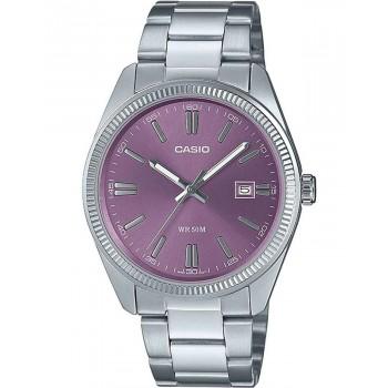 CASIO Collection - MTP-1302PD-6AVEF  Silver case with Stainless Steel Bracelet