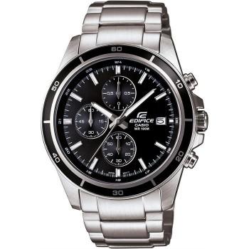 CASIO Edifice Chronograph  - EFR-526D-1AVUEF,  Silver case with Stainless Steel Bracelet