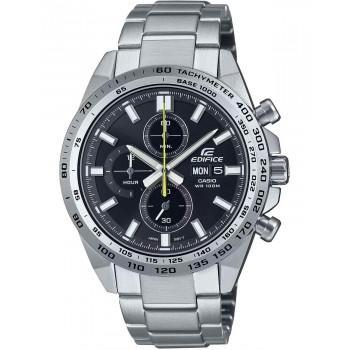 CASIO Edifice Chronograph  - EFR-574D-1AVUEF,  Silver case with Stainless Steel Bracelet