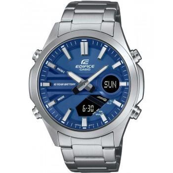 CASIO Edifice Chronograph  - EFV-C120D-2AEF,  Silver case with Stainless Steel Bracelet