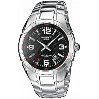 CASIO Edifice - EF-125D-1AVEG,  Silver case with Stainless Steel Bracelet