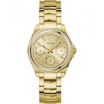GUESS Ritzy Crystals - GW0685L2, Gold case with Stainless Steel Bracelet