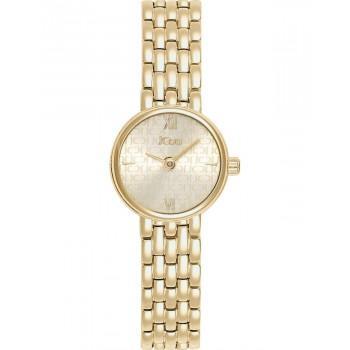 JCOU Lamelle Extra Small  - JU19067-3, Gold case with Stainless Steel Bracelet