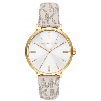 MICHAEL KORS Addyson - MK2946, Gold case with Grey Leather Strap