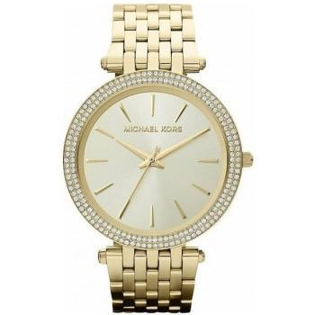 MICHAEL KORS Darci Crystals - MK3191,  Gold case with Stainless Steel Bracelet
