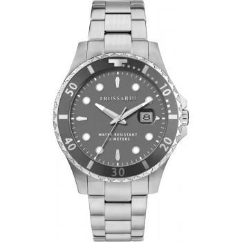 TRUSSARDI City Life - R2453169007,  Silver case with Stainless Steel Bracelet